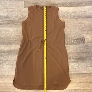 Hilary Radley Brown Midi Dress